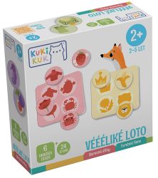 KukiKuk Véééliké loto Barevné stíny - Společenské hry KukiKuk Véééliké loto Barevné stíny