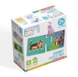 KukiKuk Giaaant Puzzle Duo Where Animals Live - Puzzle KukiKuk Giaaant Puzzle Duo Where Animals Live