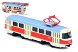 Tramvaj Tatra T3 retro, zpětný chod - Auta, letadla, lodě, vláčky Tramvaj Tatra T3 retro, zpětný chod