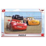 CARS ZÁVODÍ 15 deskové Puzzle