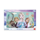 Puzzle Frozen: rodina 15 dílků deskové Puzzle Frozen: rodina 15 dílků deskové