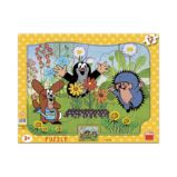 KRTEK + ZAHRADNÍK 12 deskové tvary Puzzle