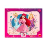 Puzzle Princezny 12 dílků deskové Puzzle Princezny 12 dílků deskové