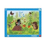 Puzzle Krtek a jahody 40 dílků deskové - Dětské puzzle Deskové puzzle Krtek a jahody 40 dílků