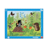 Puzzle Krtek a jahody 40 dílků deskové - Dětské puzzle Deskové puzzle Krtek a jahody 40 dílků