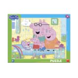 Puzzle Pappa Pig: Sourozenci 40 dílků deskové