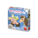 První hraní: Domácí zvířátka 15 maxi Puzzle - Puzzle První hraní: Domácí zvířátka 15 maxi Puzzle