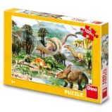 Puzzle Život Dinosaurů 100 xl dílků Puzzle Život Dinosaurů 100 xl dílků