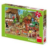 Puzzle Krtek v kuchyni 100 xl dílků - Dětské puzzle KRTEK V KUCHYNI 100XL Puzzle NOVÉ
