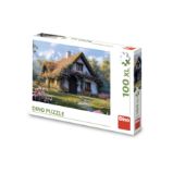 Puzzle Chata v údolí 100 XL dílků - Puzzle Puzzle Chata v údolí XL 100 ks