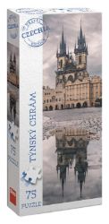 Týnský chrám 75 panoramic Puzzle - Puzzle Týnský chrám 75 panoramic Puzzle