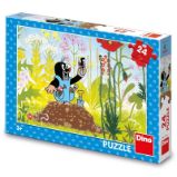 Puzzle Krtek modrých v kalhotkách 24 dílků Puzzle Krtek modrých v kalhotkách 24 dílků