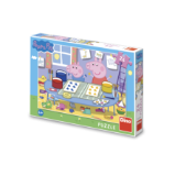 Puzzle Peppa Pig: Výtvarník 24 dílků - Puzzle pro nejmenší Puzzle Peppa Pig: Výtvarník 24 dílků