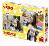 Vipo v Evropě - puzzle 2 motivy v balení - Puzzle Vipo v Evropě - puzzle 2 motivy v balení
