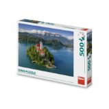Puzzle Jezero Bled 500 dílků