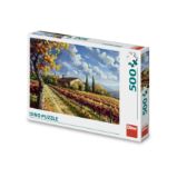 Puzzle Malovaná vinice 500 dílků