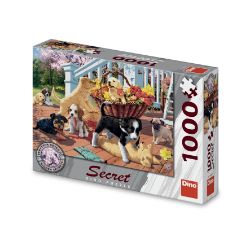 Puzzle Štěňata 1000 dílků secret collection Puzzle Štěňata 1000 dílků secret collection