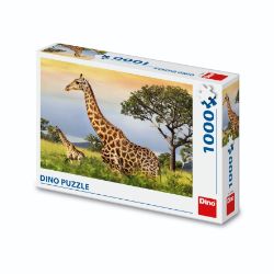 Puzzle Žirafí rodina 1000 dílků Puzzle Žirafí rodina 1000 dílků