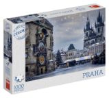 Puzzle Zimní orloj 1000 dílků