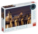 Puzzle Noční Karlův most 1000 dílků neon Puzzle Noční Karlův most 1000 dílků neon