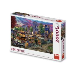 Puzzle Malovaný Amsterdam 2000 dílků Puzzle Malovaný Amsterdam 2000 dílků