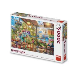 Puzzle Malířský ateliér 2000 dílků Puzzle Malířský ateliér 2000 dílků