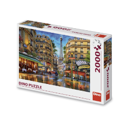 Puzzle Odlesky Paříže 2000 dílků