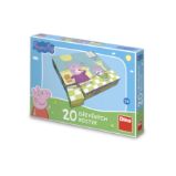 Dřevěné kostky Peppa Pig: Veselý den – 20 kostek