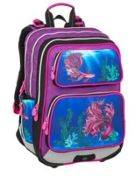 Bagmaster Školní batoh pro prvňáčky GALAXY 9 C VIOLET/BLUE Bagmaster Školní batoh pro prvňáčky GALAXY 9 C VIOLET/BLUE