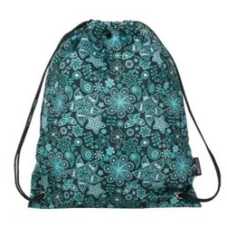 Bagmaster Dívčí školní sáček na přezůvky nebo sport SHOES ALFA 9 B BLACK/TURQUOISE Bagmaster Dívčí školní sáček na přezůvky nebo sport SHOES ALFA 9 B BLACK/TURQUOISE