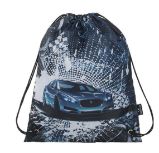Bagmaster Chlapecký sáček na sport/přezůvky SHOES ALFA 9 C BLUE/BLACK Bagmaster Chlapecký sáček na sport/přezůvky SHOES ALFA 9 C BLUE/BLACK