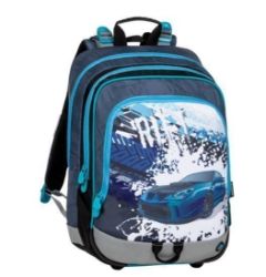 Bagmaster Batoh pro prvňáčky ALFA 20 D BLUE/GREY/BLACK Bagmaster Batoh pro prvňáčky ALFA 20 D BLUE/GREY/BLACK