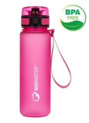 Bagmaster Láhev na pití BOTTLE 20 A PINK - Láhve na pití, svačinové boxy Bagmaster Láhev na pití BOTTLE 20 A PINK