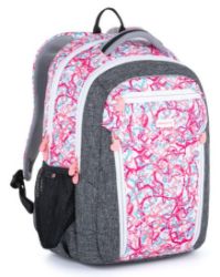 Bagmaster Batoh BOSTON 21 A BLUE/PINK/WHITE - Batohy, aktovky Bagmaster Batoh BOSTON 21 A BLUE/PINK/WHITE