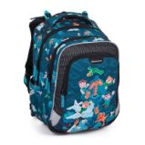 Bagmaster Školní batoh Lumi 24 E Kostičkový svět - Pro větší děti a studentské Bagmaster Školní batoh Lumi 24 E Kostičkový svět