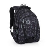 Bagmaster Studentský batoh Bag 24 B Černo-šedý Bagmaster Studentský batoh Bag 24 B Černo-šedý