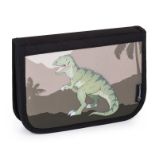 Bagmaster Školní penál dvouchlopňový Lumi 24 C Dinosaurus