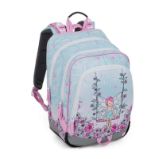 Bagmaster školní tříkomorový batoh ALFA 25 A – víla