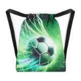 Bagmaster školní sáček na přezůvky/tělocvik LUMI 25 B – fotbal