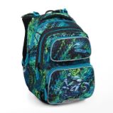 Bagmaster školní dvoukomorový batoh DOPI 25 B – motorka Bagmaster školní dvoukomorový batoh DOPI 25 B – motorka