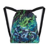 Bagmaster školní sáček na přezůvky/tělocvik DOPI 25 B – motorka Bagmaster školní sáček na přezůvky/tělocvik DOPI 25 B – motorka