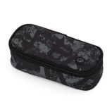 Bagmaster studentský penál NOMAD 25 B – černo-šedý
