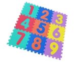 Pěnové puzzle čísla 9 ks Pěnové puzzle čísla 9 ks