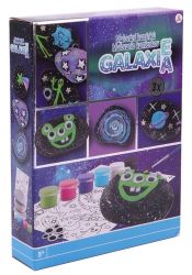 Malování na kamínky - Galaxie