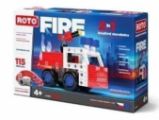 ROTO Stavebnice 2v1 Fire, 115 dílků - Stavebnice ROTO Stavebnice 2v1 Fire, 115 dílků