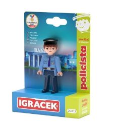 Igráček Policista - figurka s příslušenstvím - Figurky a hrací sety Igráček Policista - figurka s příslušenstvím