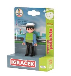 Igráček Dopravní policista - figurka s příslušenstvím - Hračky Igráček Dopravní policista - figurka s příslušenstvím
