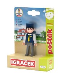 Igráček Pošťák - figurka s příslušenstvím - Figurky a hrací sety Igráček Pošťák - figurka s příslušenstvím