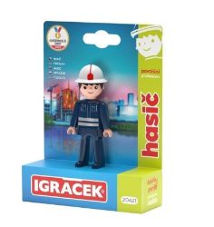 Igráček Hasič - figurka s příslušenstvím - Figurky a hrací sety Igráček Hasič - figurka s příslušenstvím