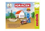Igráček Zedník - figurka s motůčkem a nářadím - Figurky a hrací sety Igráček Zedník - figurka s motůčkem a nářadím